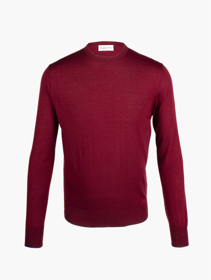 Castello d'OroRed Round Neck Jumperimage598